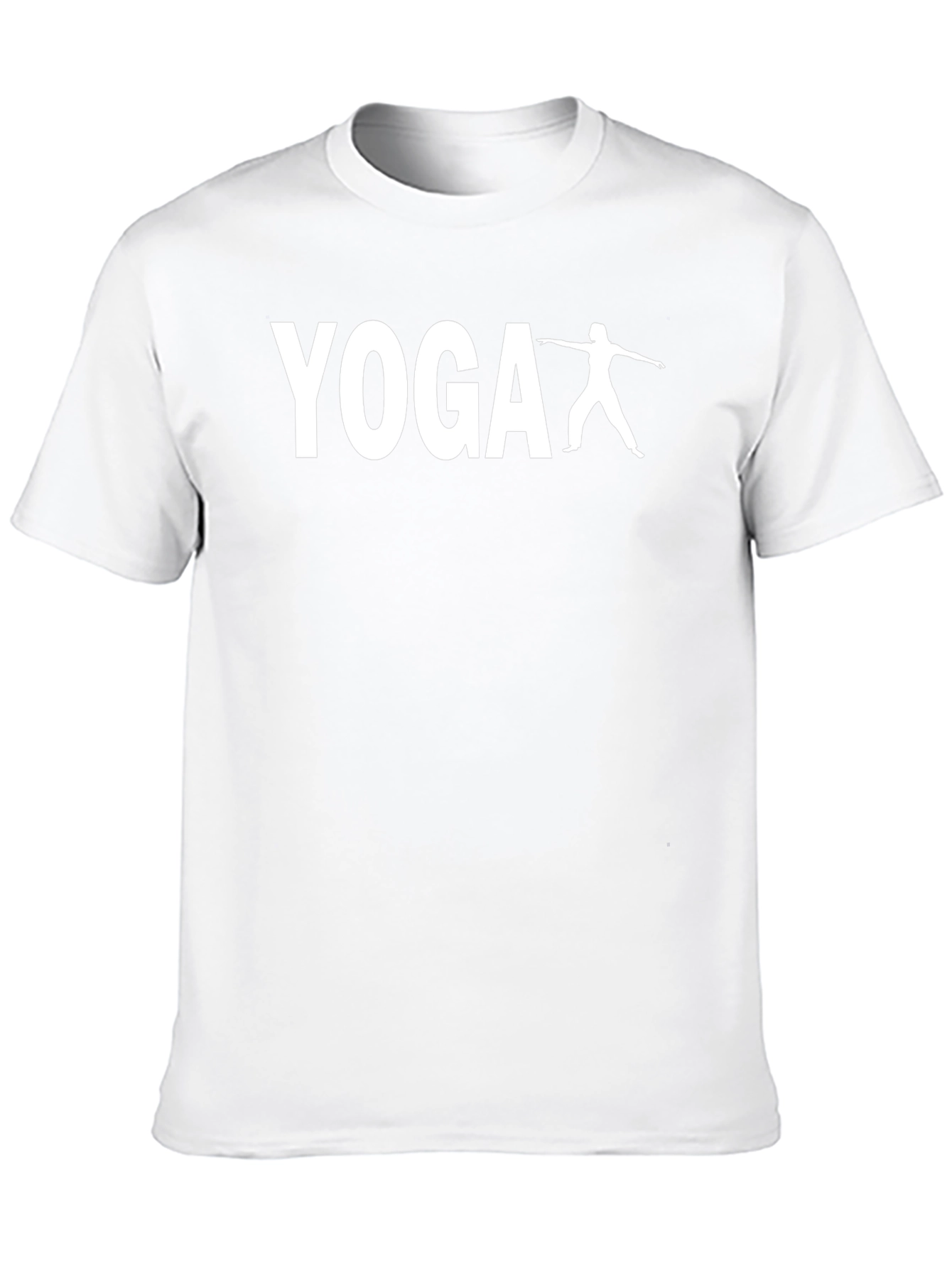 Yoga Pose Black T-Shirt