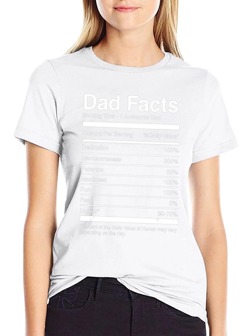 Dad Facts Funny Graphic T-Shirt