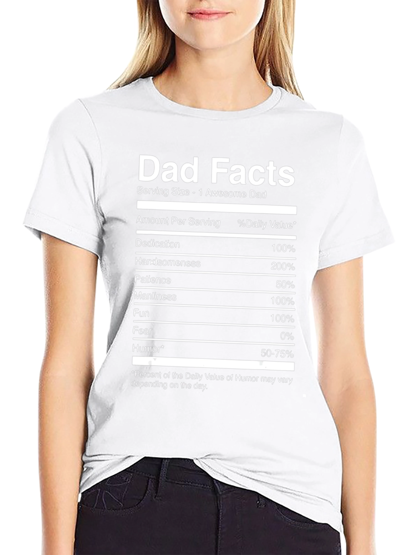Dad Facts Funny Graphic T-Shirt