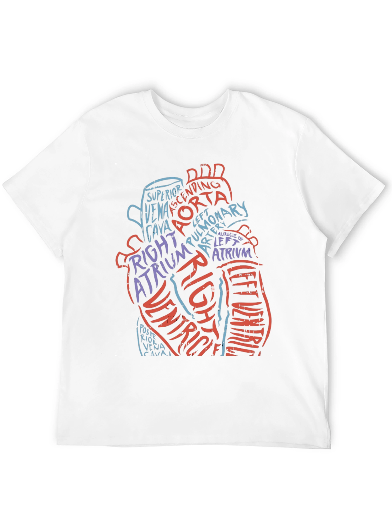 Anatomical Heart T-Shirt - Medical Graphic Tee