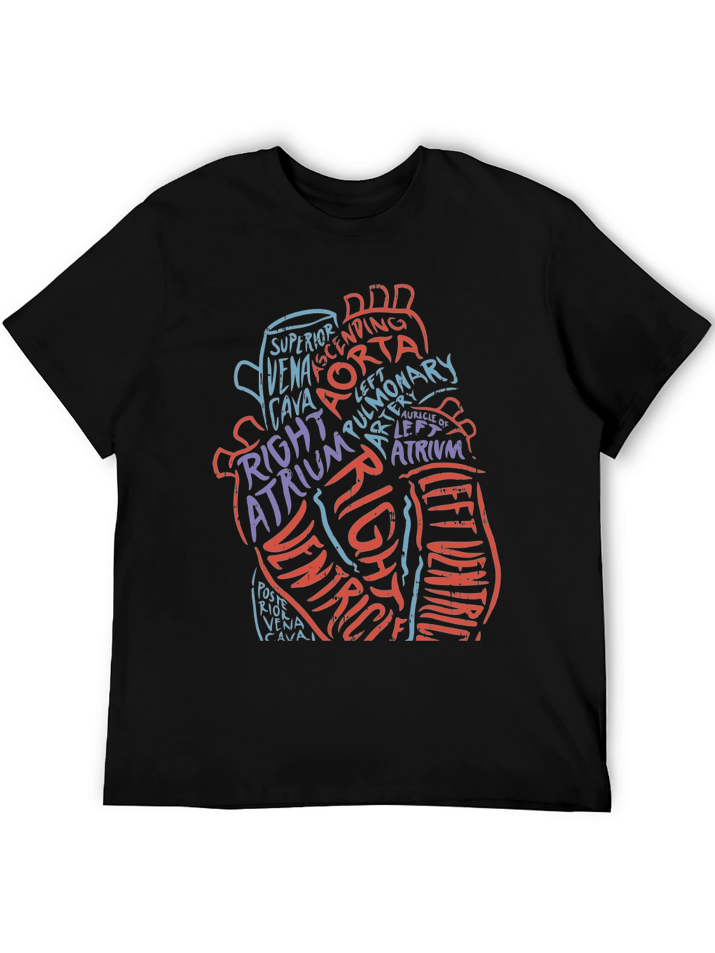 Anatomical Heart T-Shirt - Medical Graphic Tee
