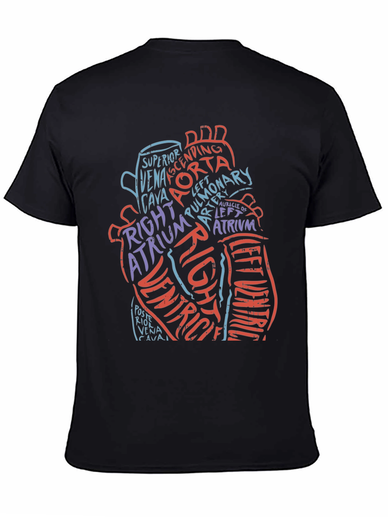 Anatomical Heart T-Shirt - Medical Graphic Tee