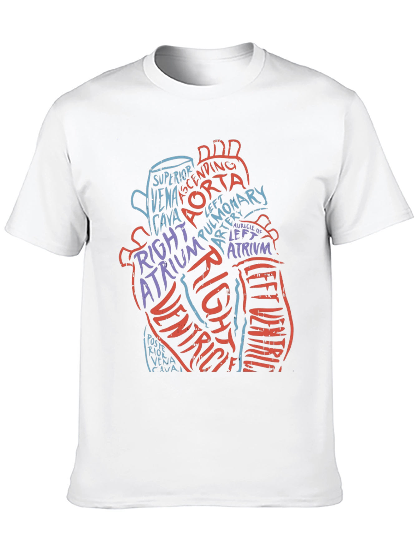 Anatomical Heart T-Shirt - Medical Graphic Tee