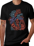 Anatomical Heart T-Shirt - Medical Graphic Tee