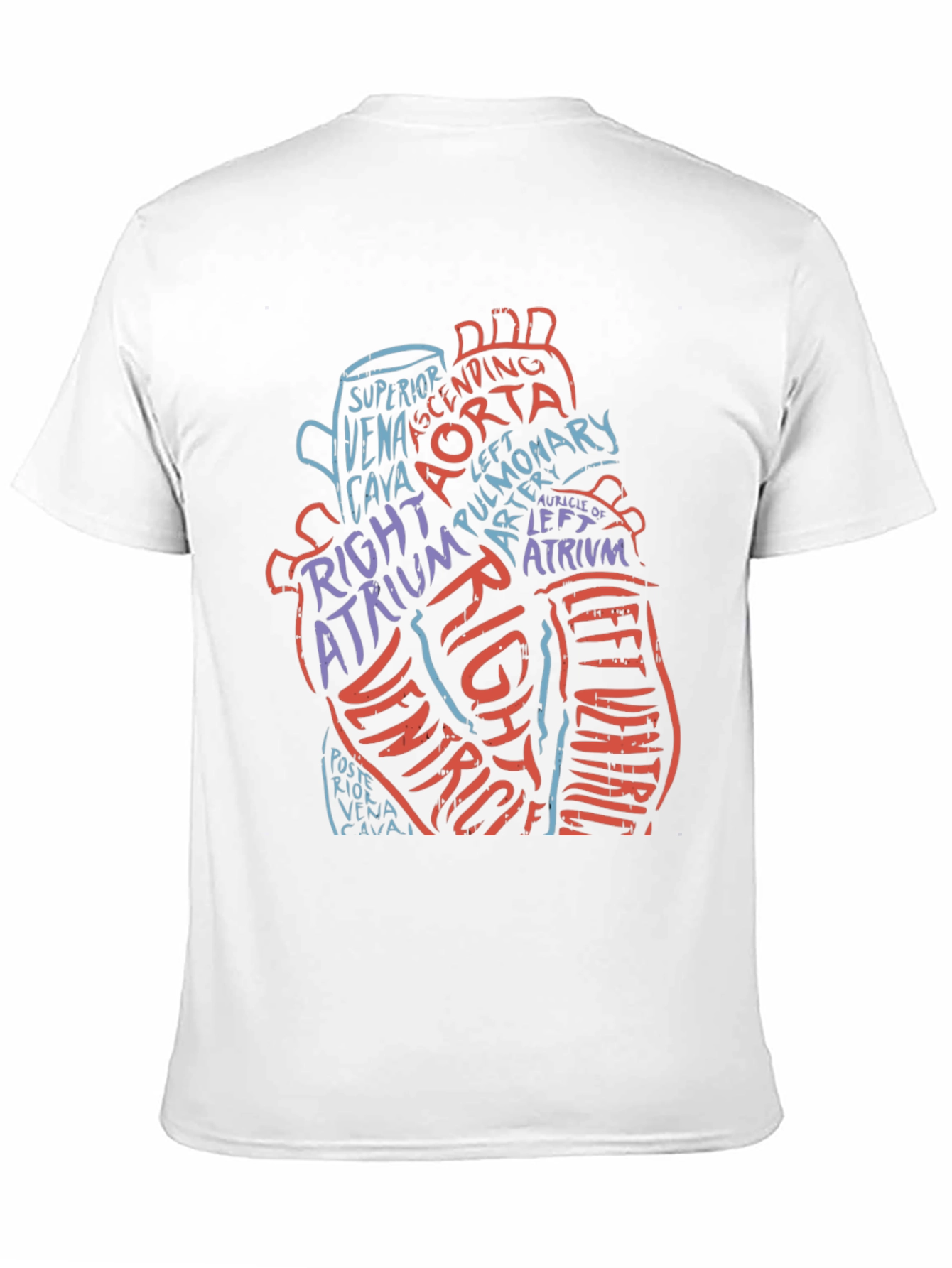 Anatomical Heart T-Shirt - Medical Graphic Tee
