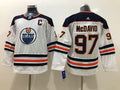 Men's Edmonton Oilers Connor McDavid #97 White Breakaway Player Jerseys