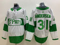 Men's Toronto Maple Leafs Frederik Andersen #31 White Authentic Player Jerseys