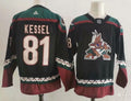 Men's Arizona Coyotes Phil Kessel #81 Black Home Breakaway Player Jerseys