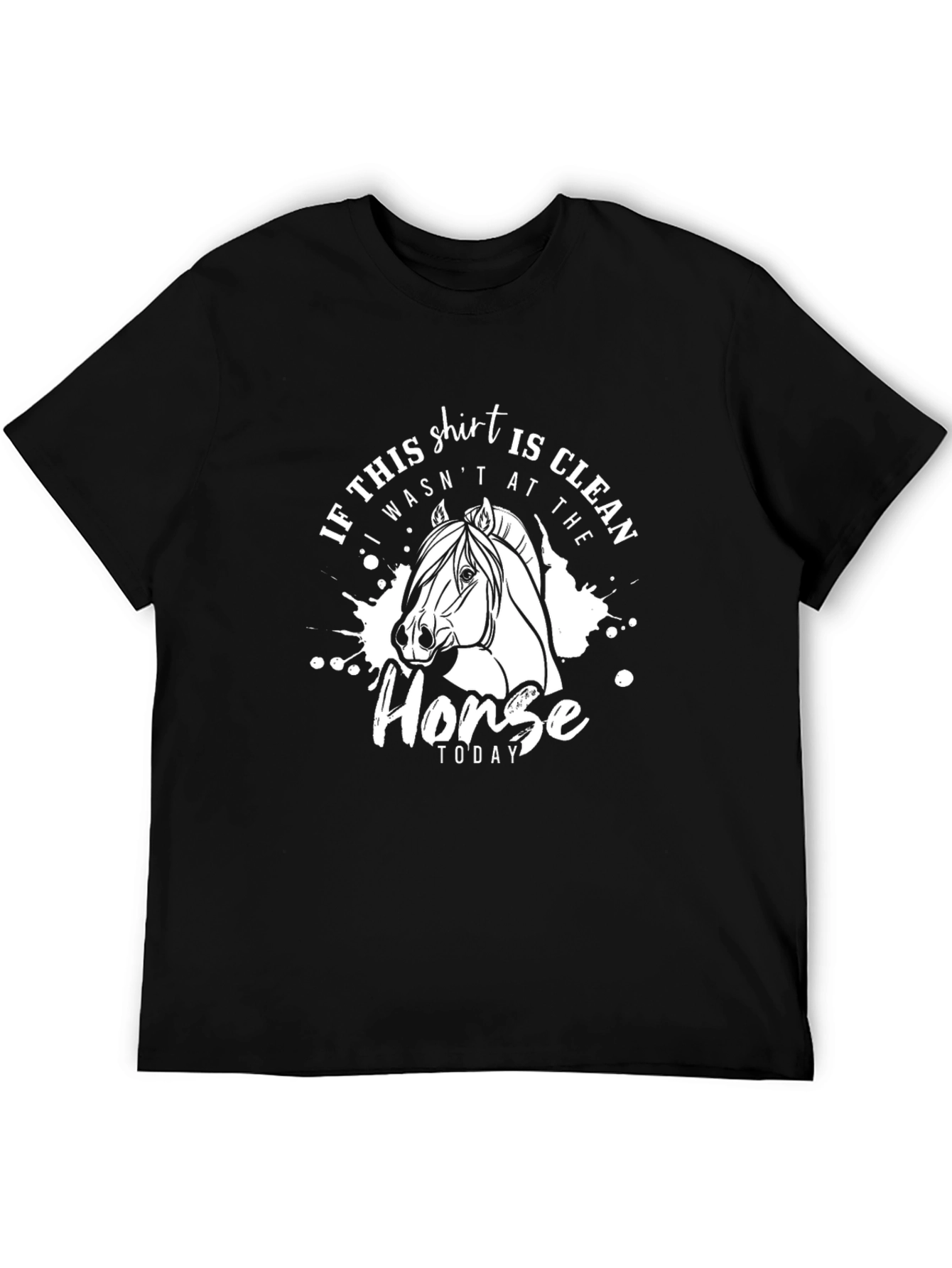 Funny Horse Lover Graphic T-Shirt