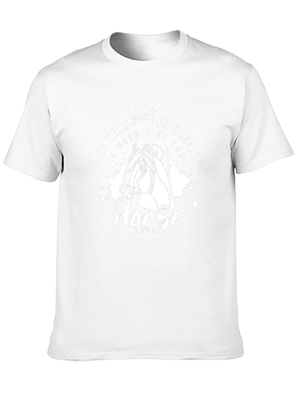 Funny Horse Lover Graphic T-Shirt
