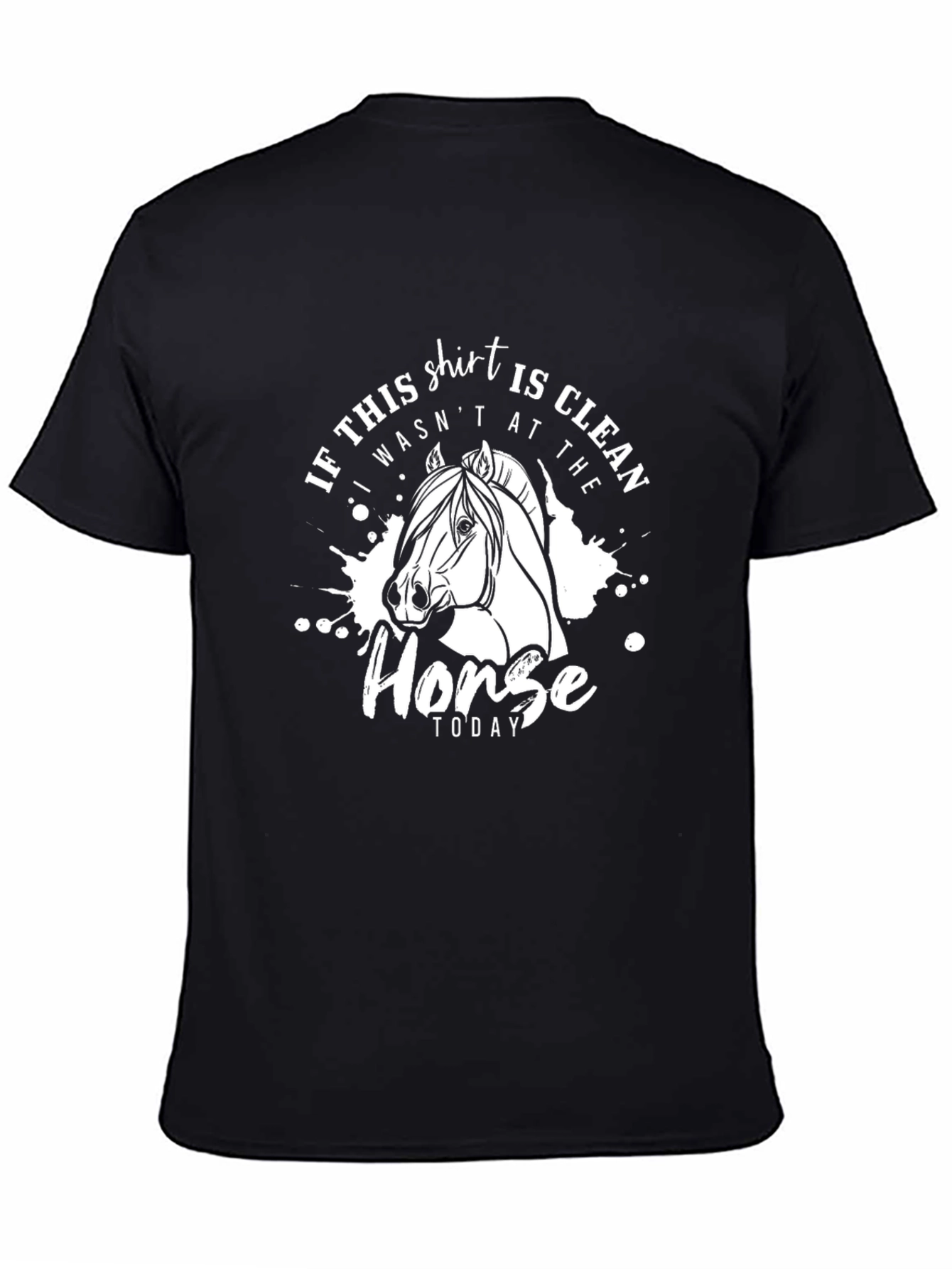 Funny Horse Lover Graphic T-Shirt