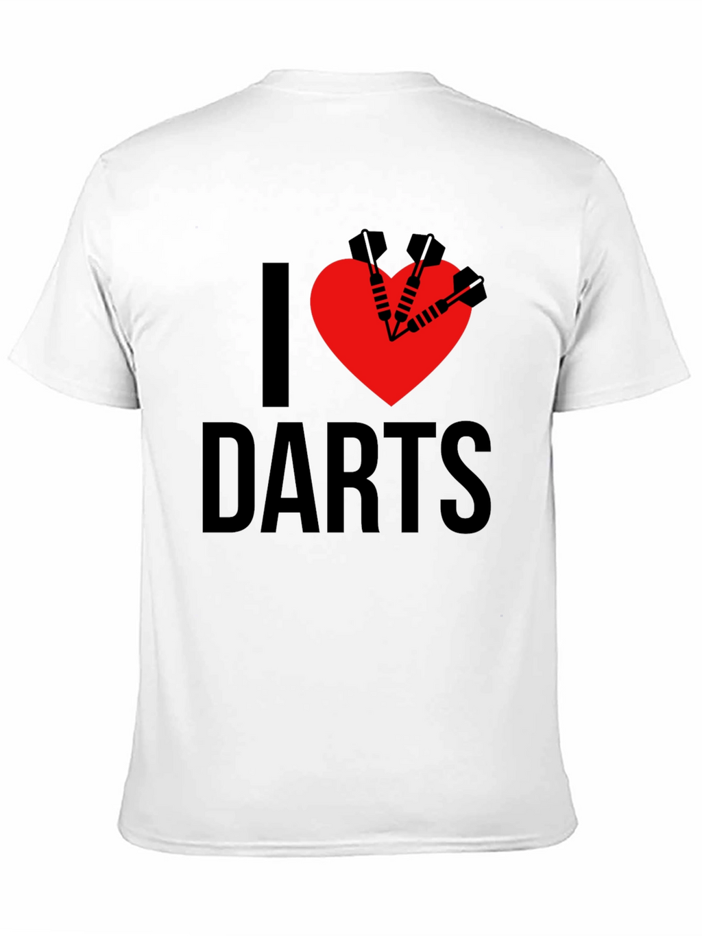 I Love Darts Graphic T-Shirt