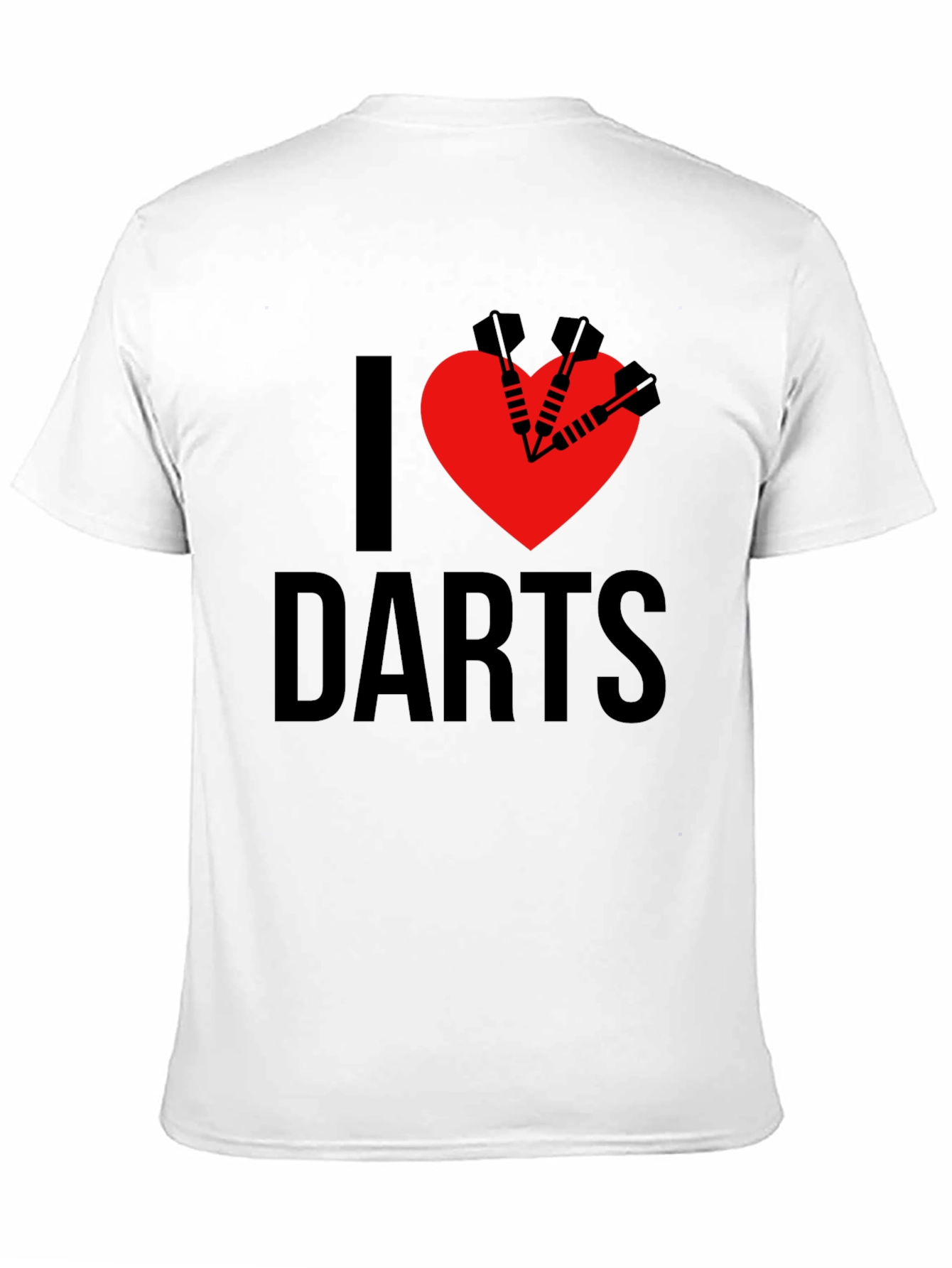 I Love Darts Graphic T-Shirt