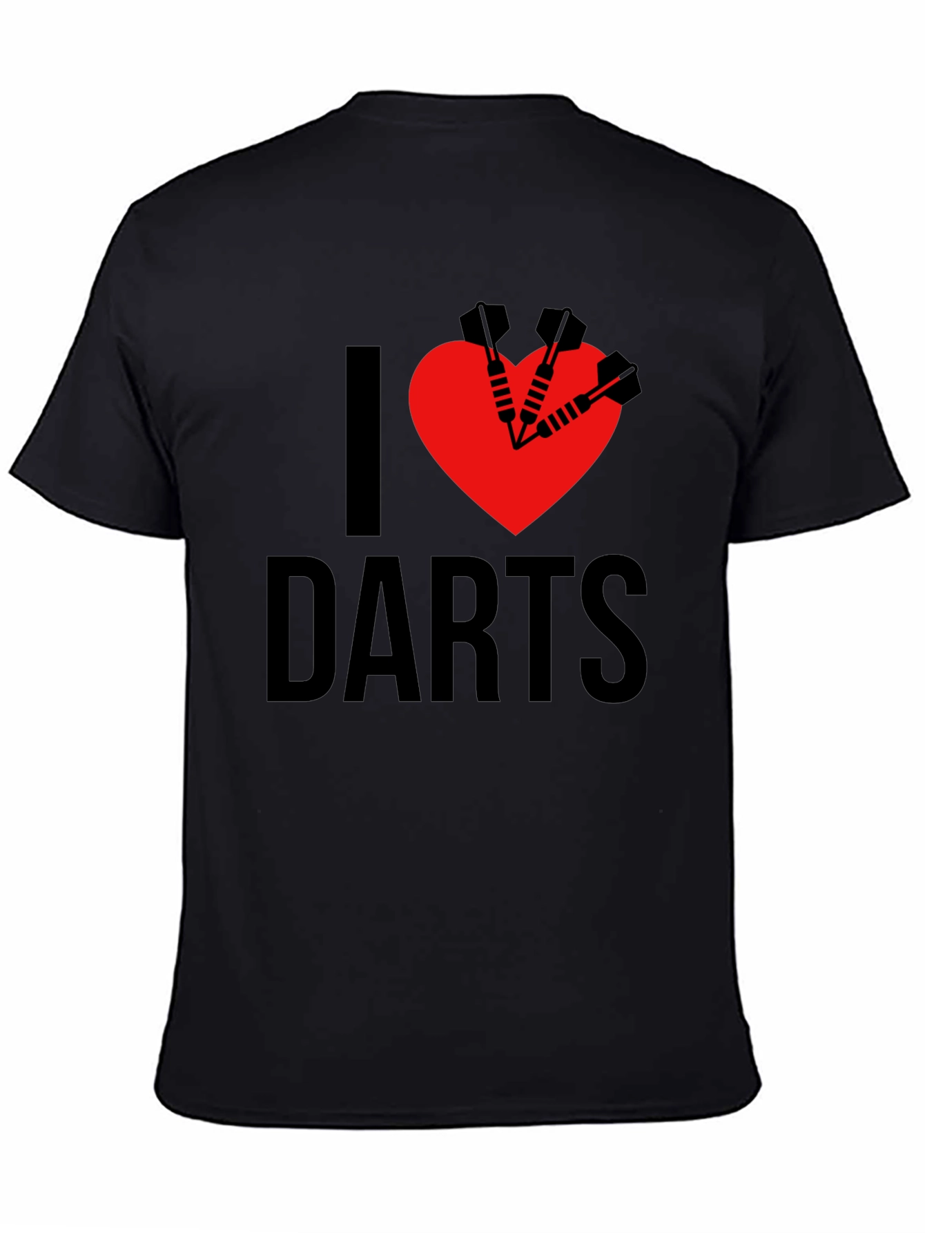 I Love Darts Graphic T-Shirt