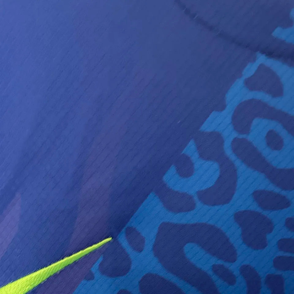 2025/26 Brazil Away Blue Fans Jersey Detail 4