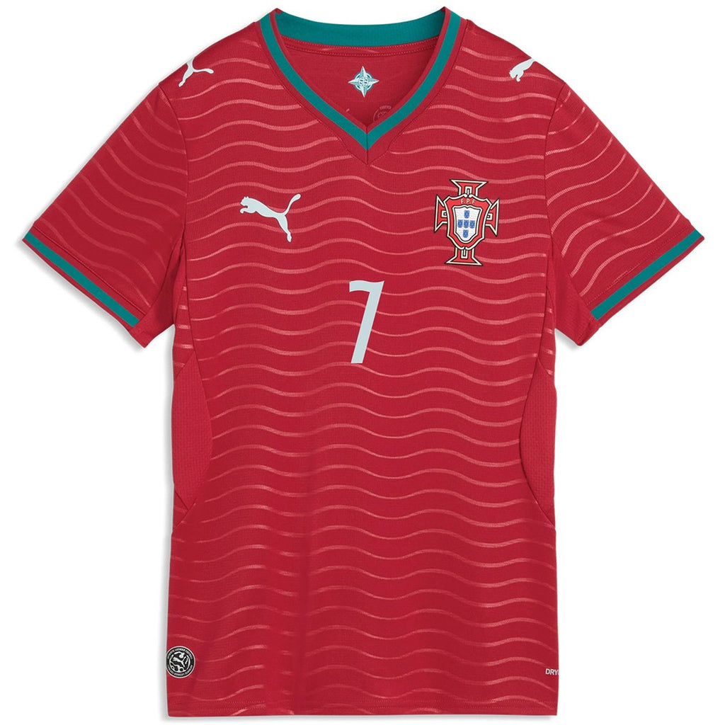 Ronaldo #7 Women's Portugal Home Jersey World Cup 2026 Image 4