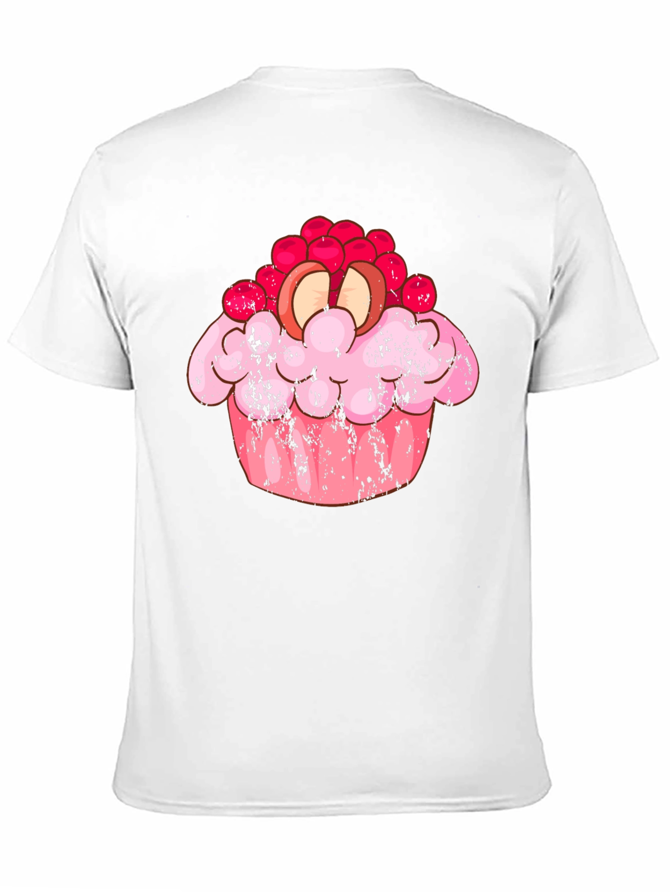 Cupcake Graphic Black T-Shirt