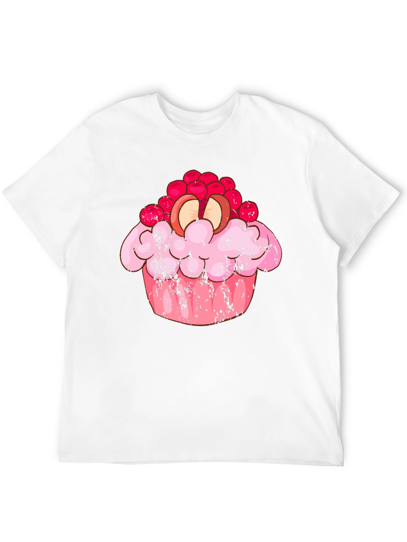 Cupcake Graphic Black T-Shirt