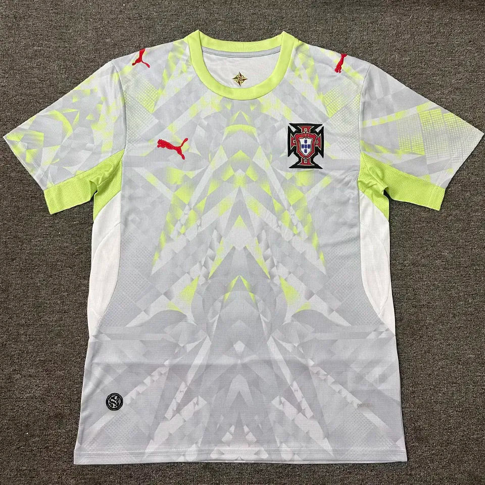 2025 Portugal Red Special Edition Fans Jersey Detail 2