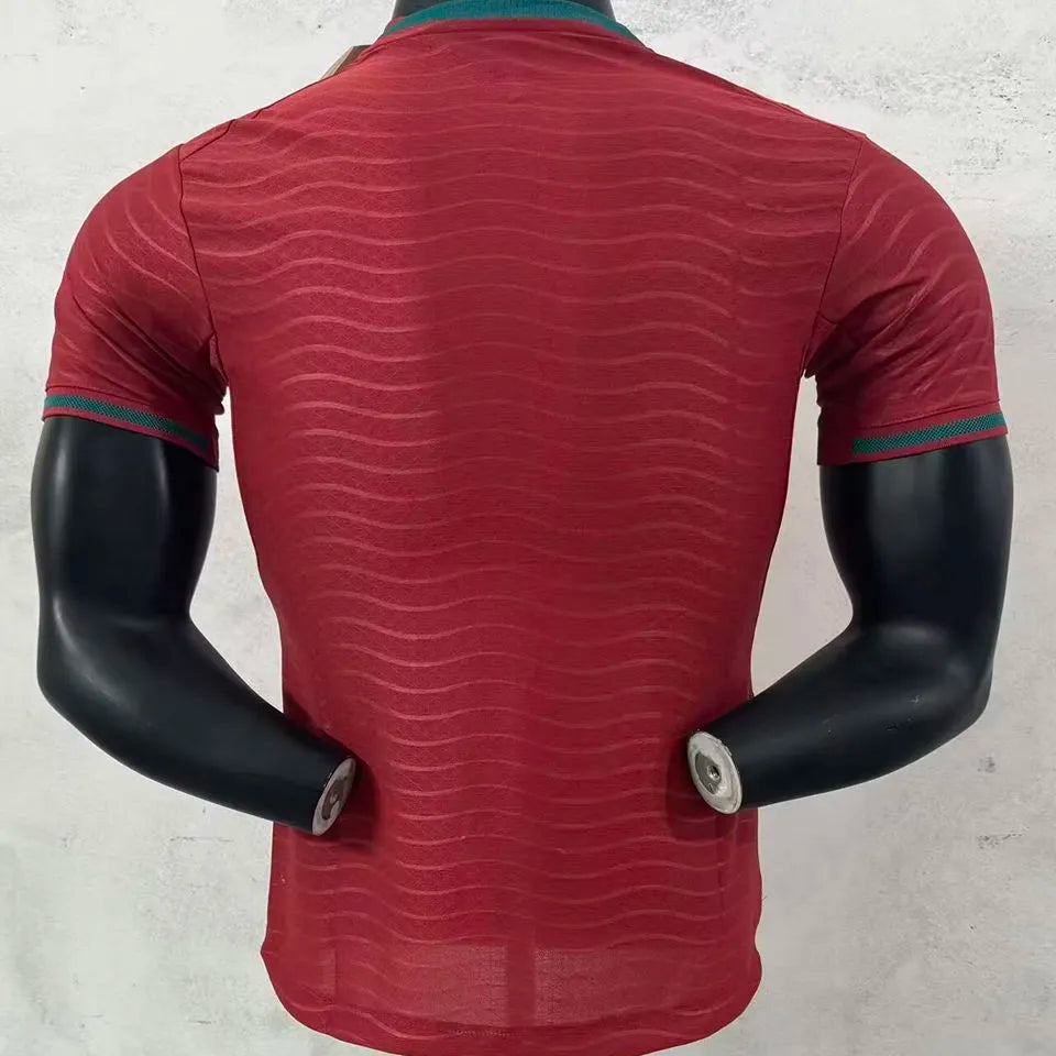 2026/27 Portugal Home Red Player Version Soccer Jersey Back