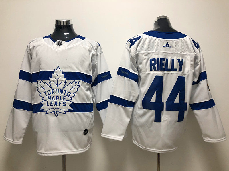 Men's Toronto Maple Leafs Morgan Rielly #44 White Player Jerseys