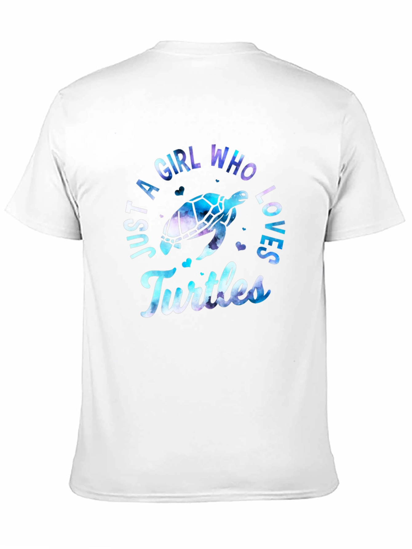 Girl Who Loves Turtles T-Shirt - Unique Design