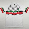 2024/25 Palestine White Fans Soccer Jersey Front