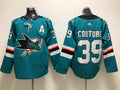 Men's San Jose Sharks Logan Couture #39 Teal Breakaway Player Jerseys
