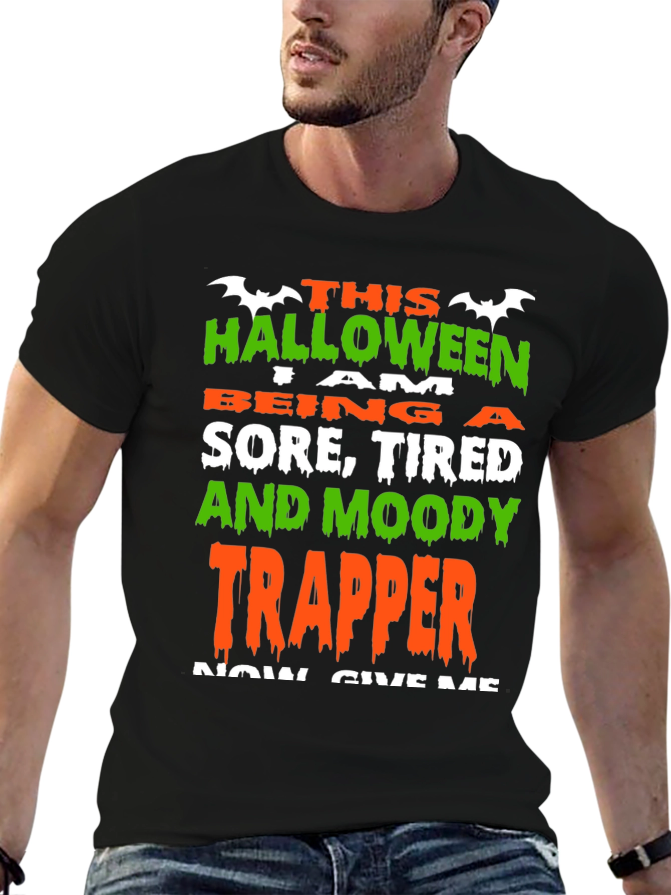 Funny Halloween Trapper T-Shirt