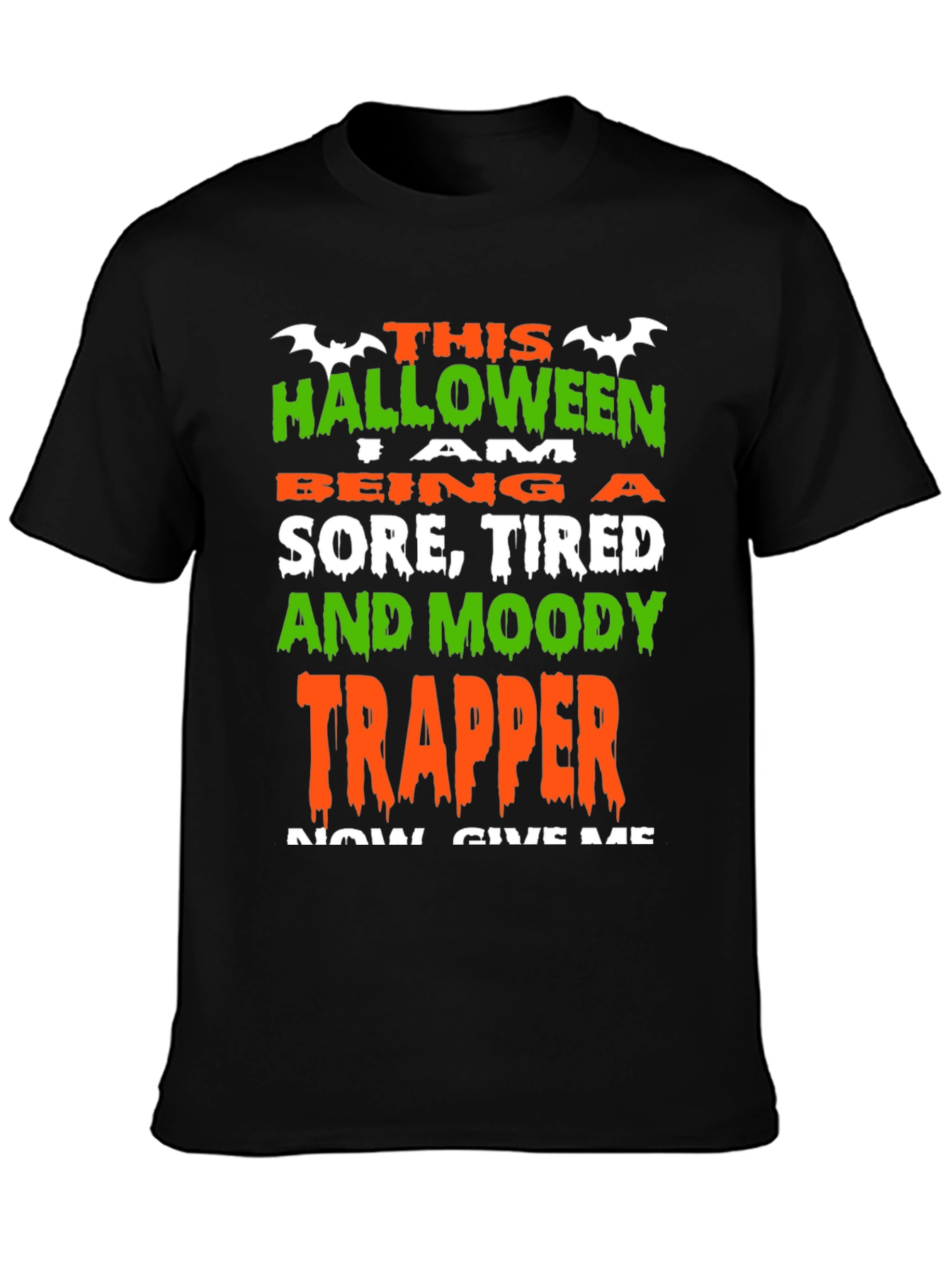 Funny Halloween Trapper T-Shirt