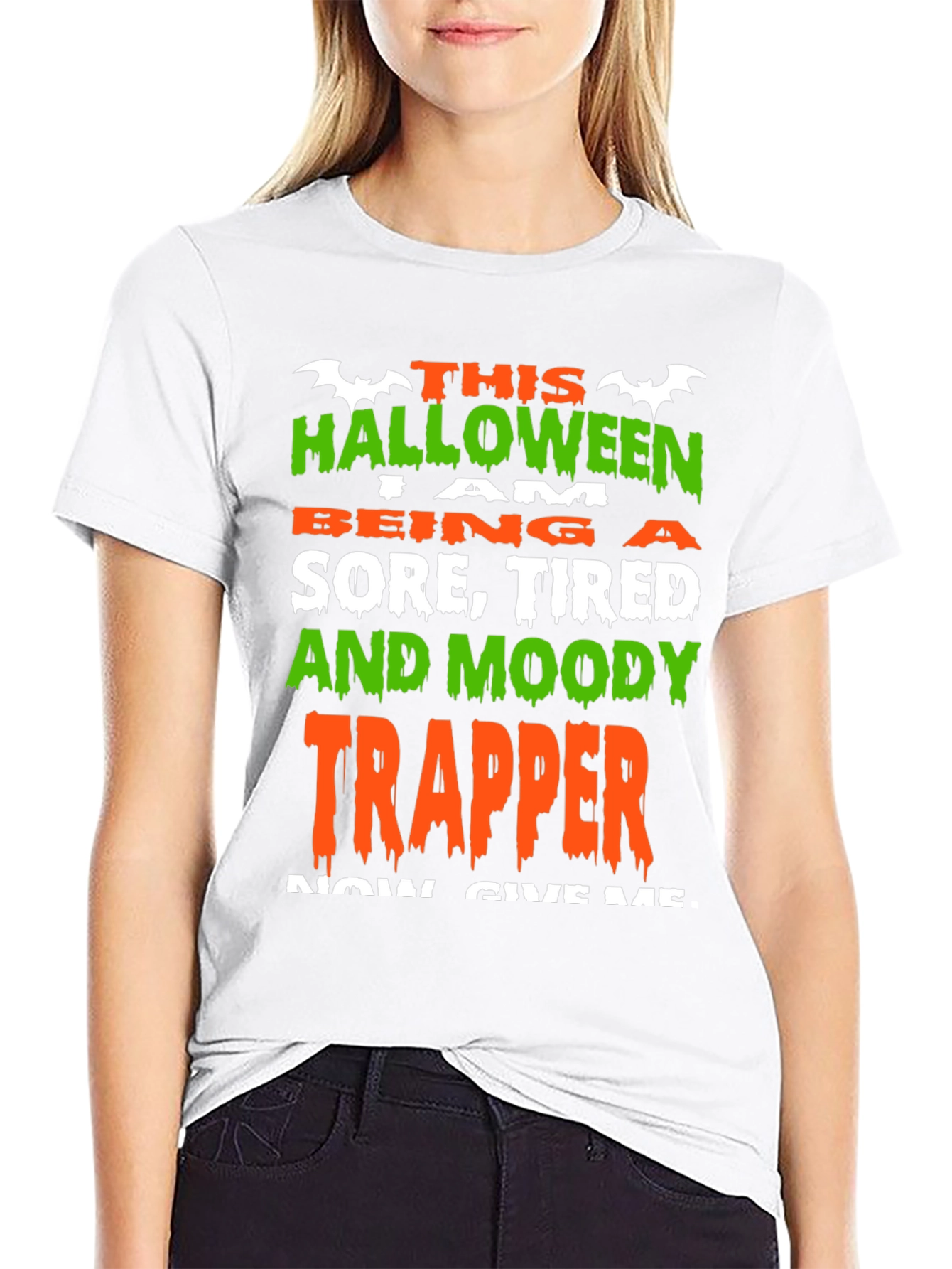 Funny Halloween Trapper T-Shirt