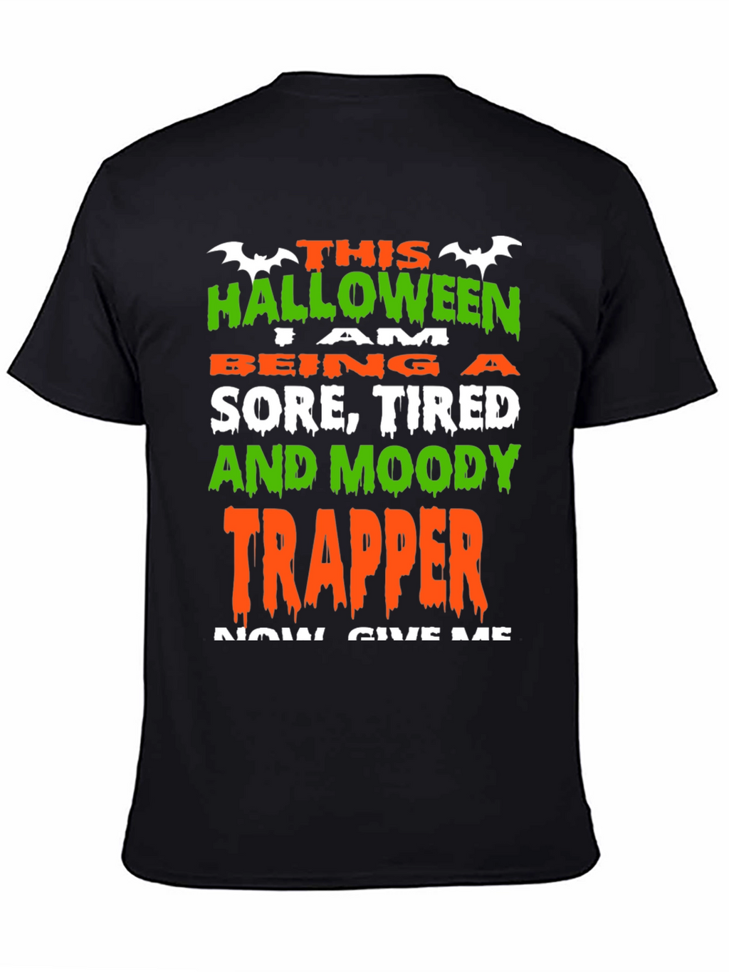 Funny Halloween Trapper T-Shirt