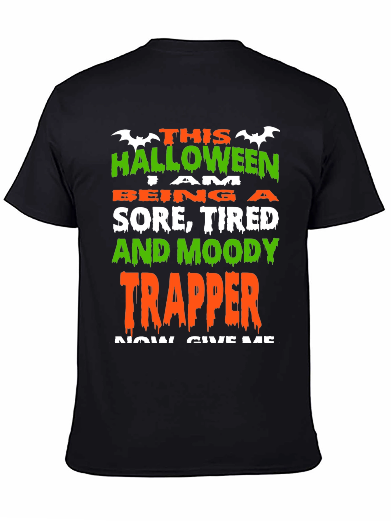 Funny Halloween Trapper T-Shirt
