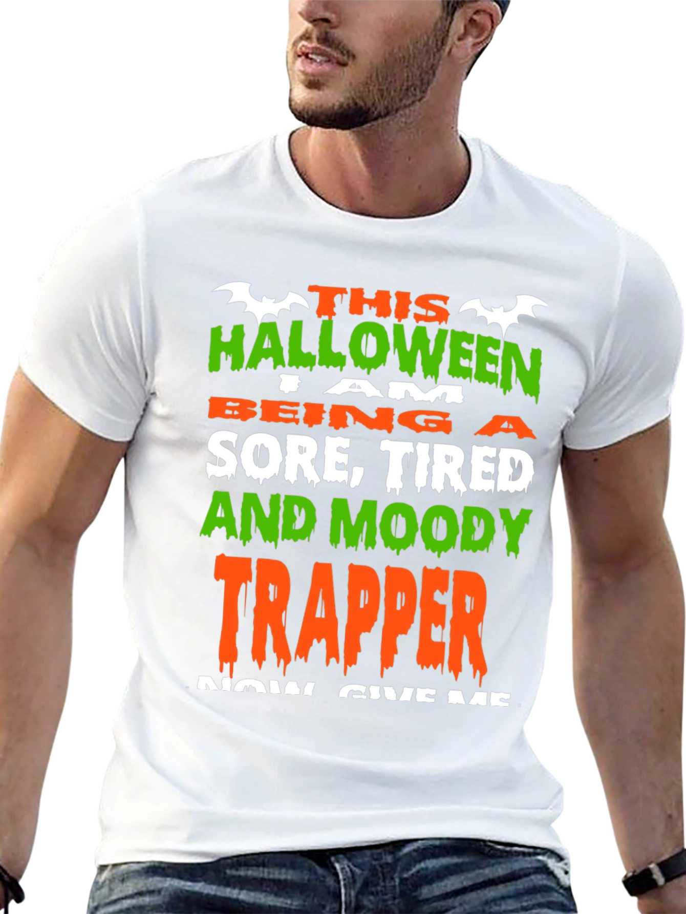 Funny Halloween Trapper T-Shirt