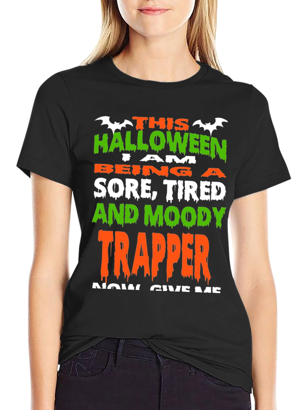 Funny Halloween Trapper T-Shirt