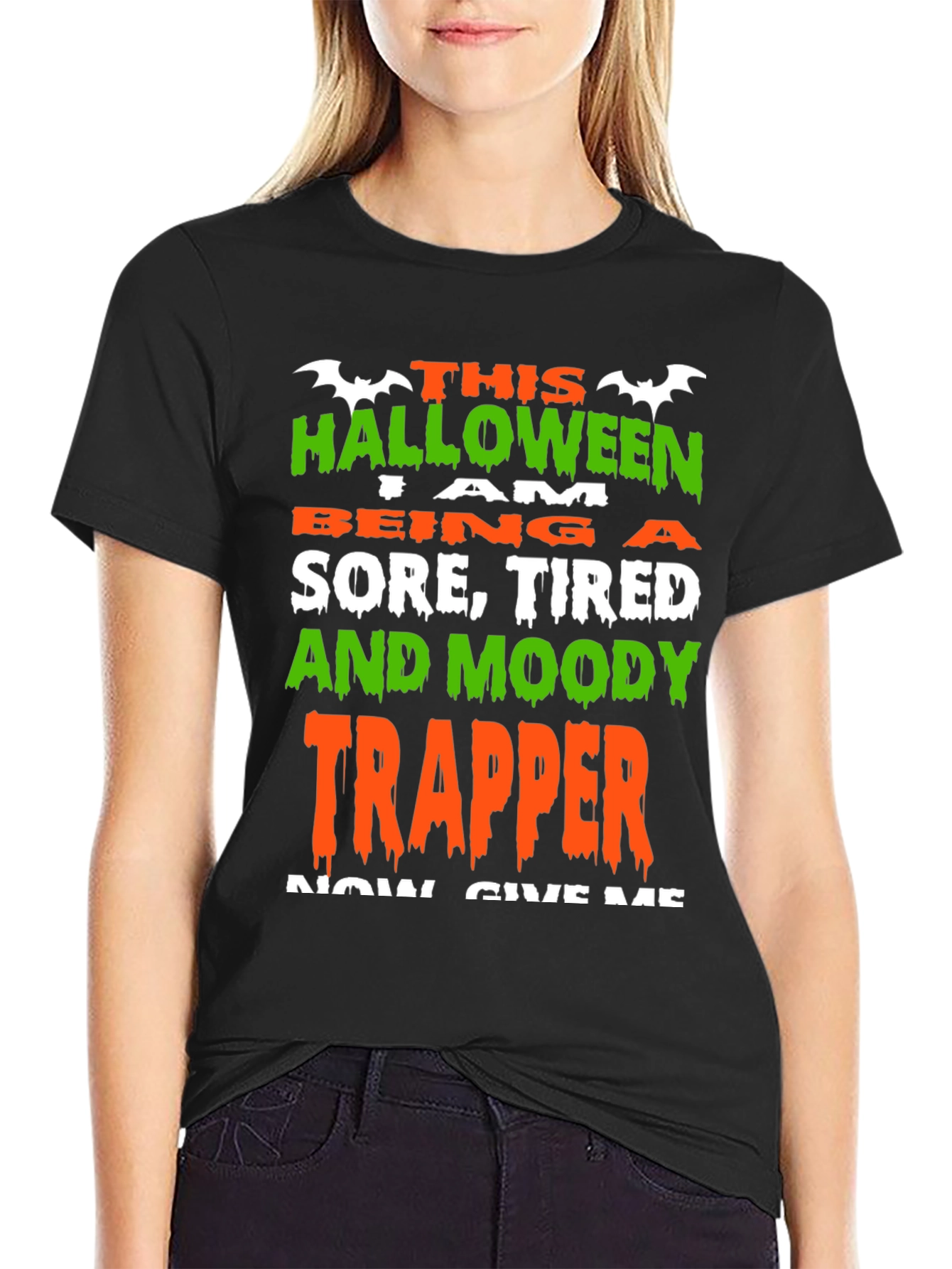Funny Halloween Trapper T-Shirt