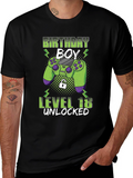 Birthday Boy Level 18 Unlocked Gaming T-Shirt