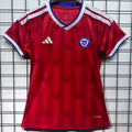 2026/27 Chile Home Red Women Soccer Jersey 女 Front