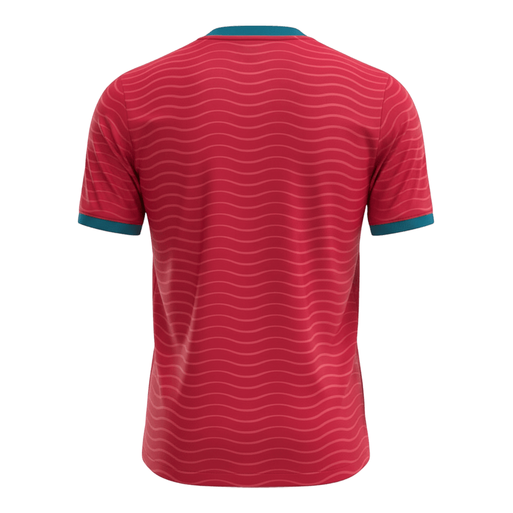 Portugal Home Soccer Jersey World Cup 2026 Red Back