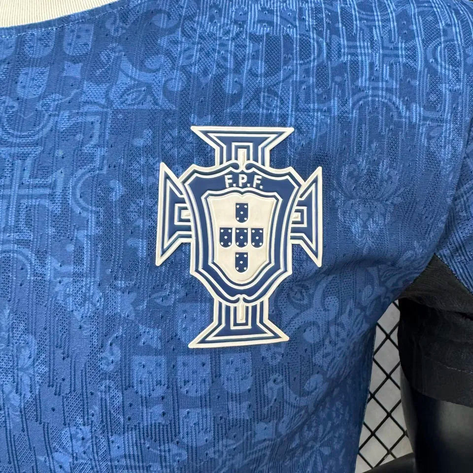 2026 Portugal Special Edition Black Player Version Soccer Jersey Detail 2