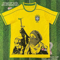 1998 Brazil Special Edition Retro Fans Soccer Jersey Front