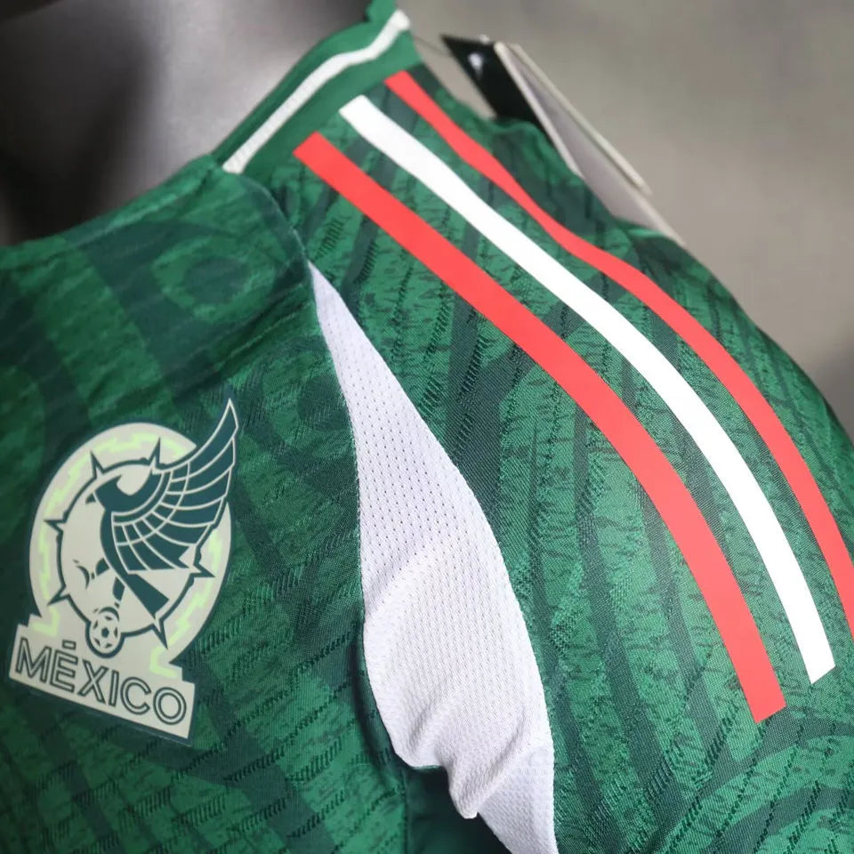 2024/25 Mexico Green Special Edition Player Version Jersey Detail 3