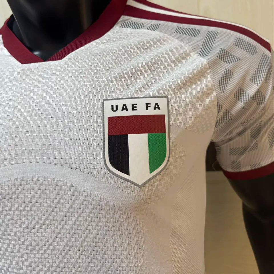 2026/27 UAE Home White Player Version Soccer Jersey 阿联酋 Detail 3