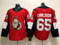 Men's Ottawa Senators Erik Karlsson #65 Red Player Game Jerseys