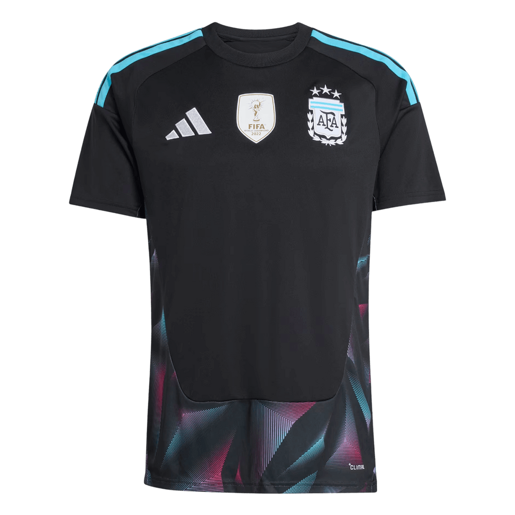 Argentina Goalkeeper Soccer Jersey World Cup 2026 Black Front
