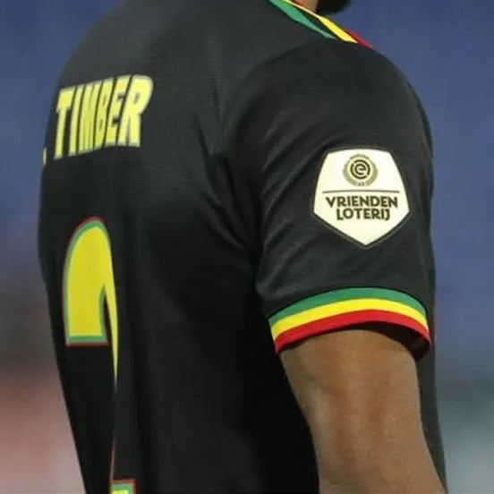 2021/22 AA 1:1 Quality Third Black Fans Soccer Jersey Detail 3
