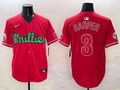 Men's Philadelphia Phillies Bryce Harper #3 Red Player Game Jerseys