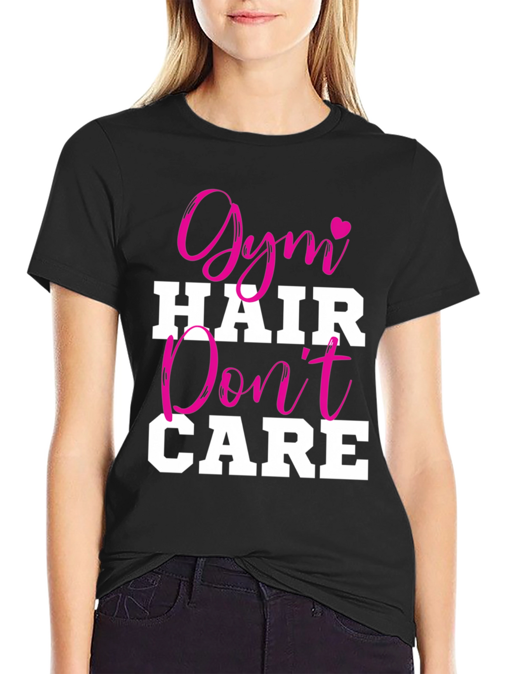 Gym Hair Dont Care Graphic Tee