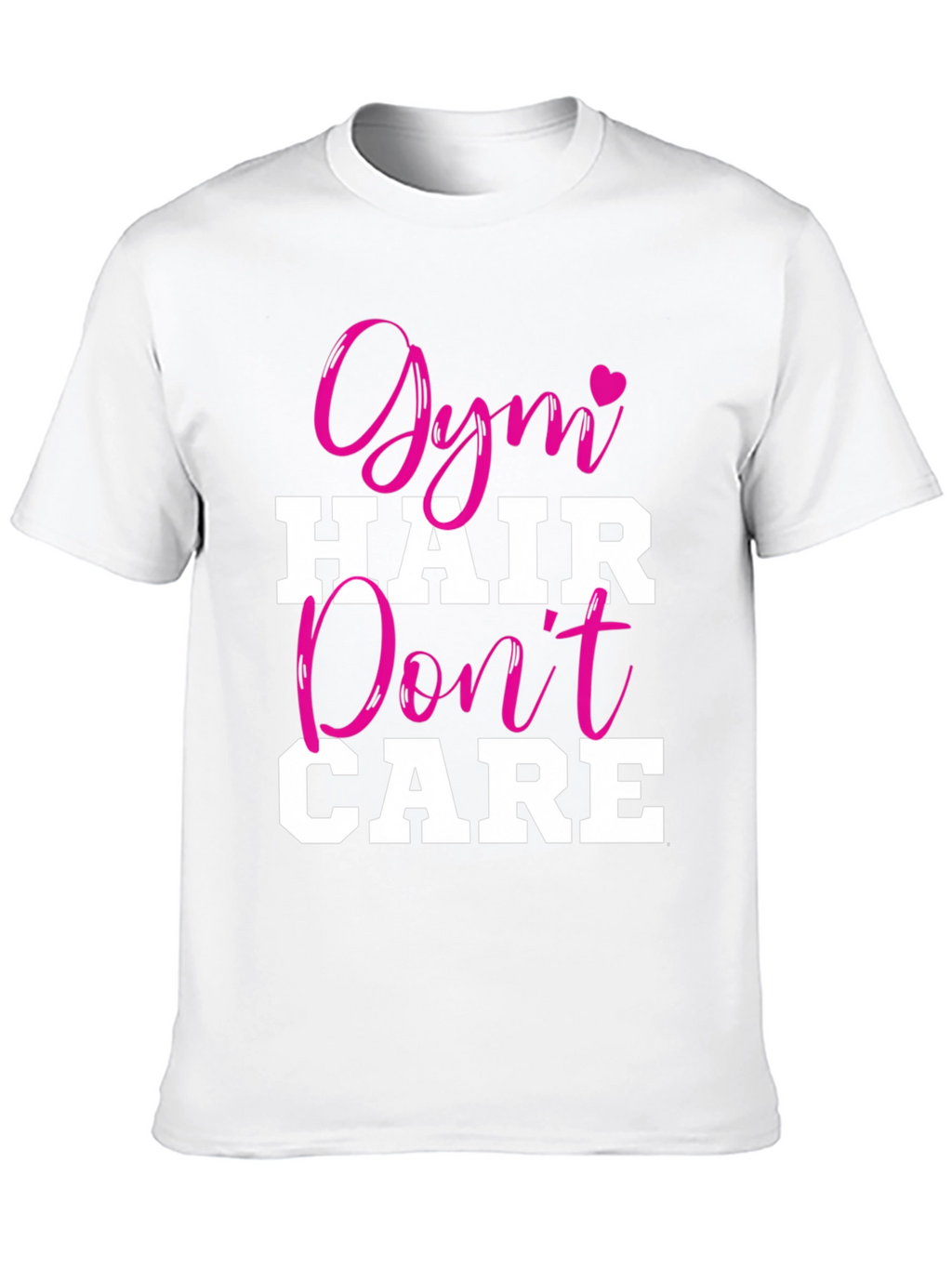 Gym Hair Dont Care Graphic Tee