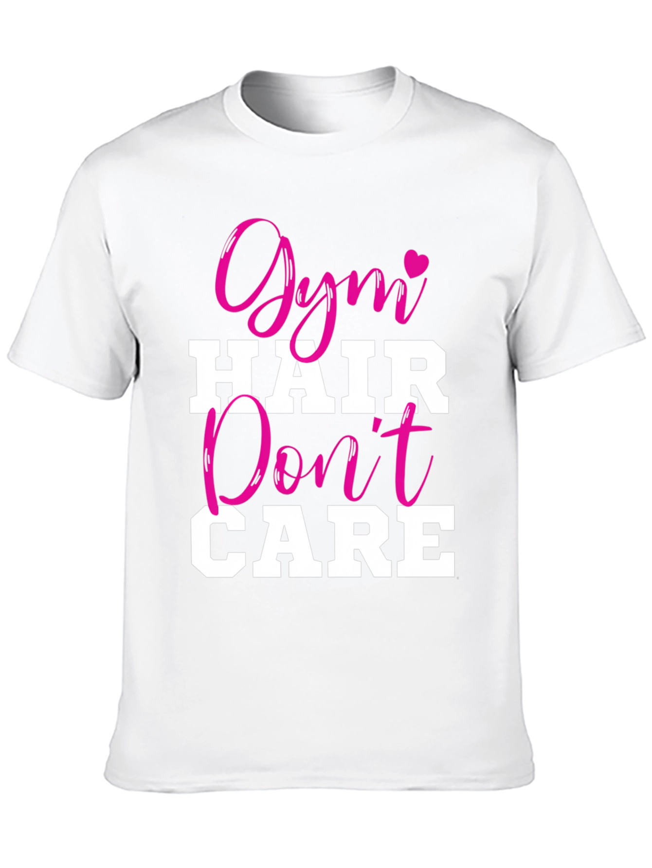 Gym Hair Dont Care Graphic Tee